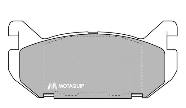 Brake Pad Set, disc brake (LVXL768)
