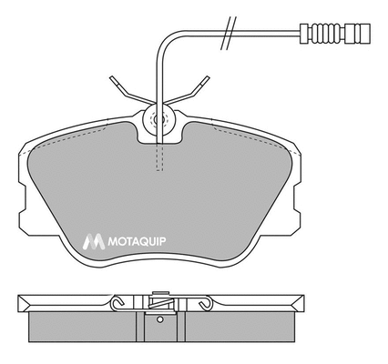 Brake Pad Set, disc brake (LVXL500)