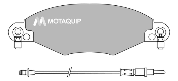 Brake Pad Set, disc brake (LVXL993)