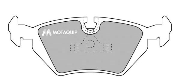 Brake Pad Set, disc brake (LVXL700)