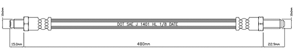 Brake Hose (VBJ226)