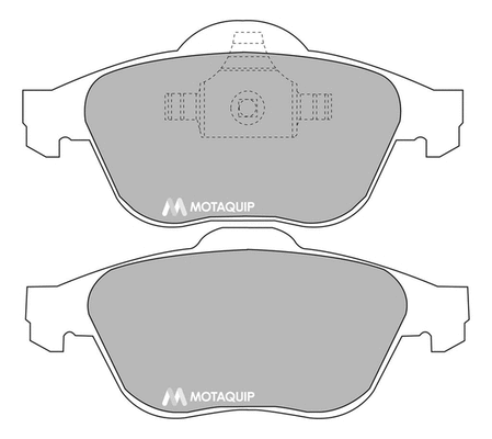 Brake Pad Set, disc brake (LVXL1008)