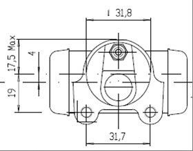 Wheel Brake Cylinder (VWC692)