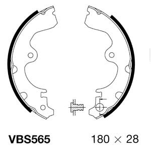 Brake Shoe Set (VBS565)