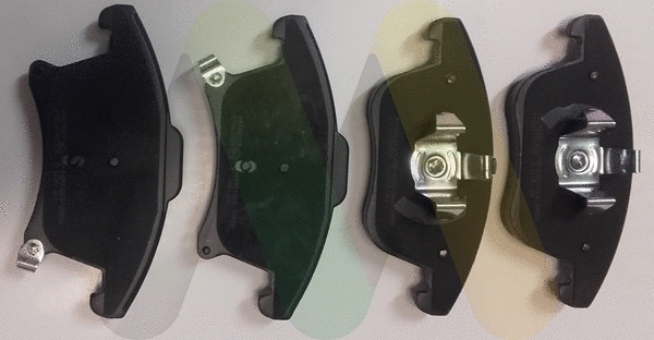 Brake Pad Set, disc brake (LVXL1788)