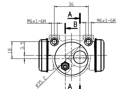Wheel Brake Cylinder (VWC833)