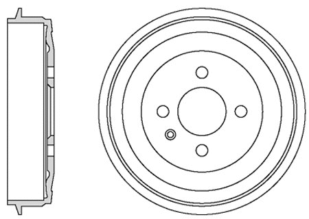 Brake Drum (VBD632)
