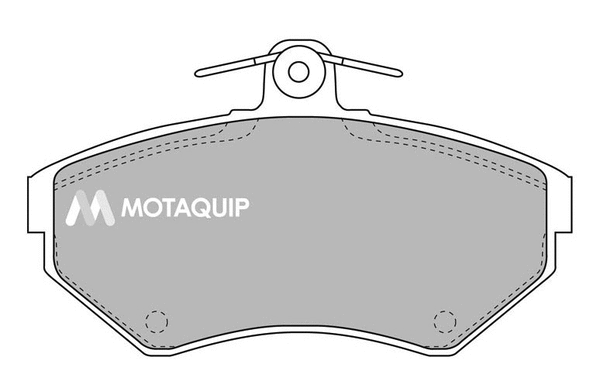 Brake Pad Set, disc brake (LVXL208)