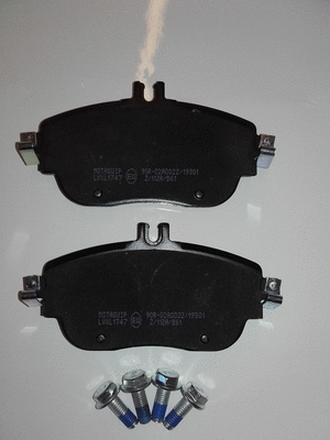 Brake Pad Set, disc brake (LVXL1747)