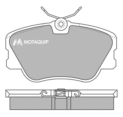 Brake Pad Set, disc brake (LVXL363)