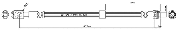 Brake Hose (VBJ190)