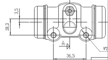 Wheel Brake Cylinder (VWC736)