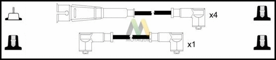 Ignition Cable Kit (LDRL1624)