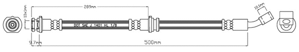 Brake Hose (VBJ157)