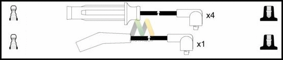Ignition Cable Kit (LDRL1222)