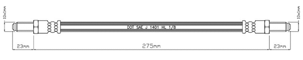 Brake Hose (VBH381)