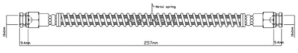 Brake Hose (VBH507)