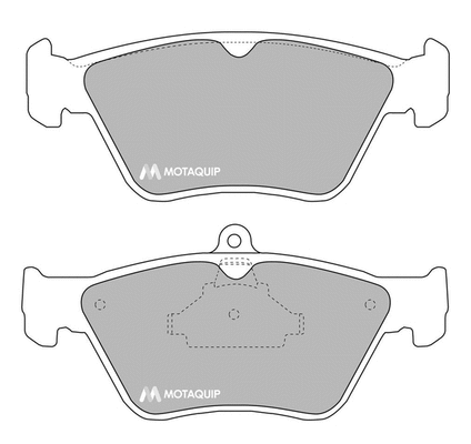 Brake Pad Set, disc brake (LVXL899)