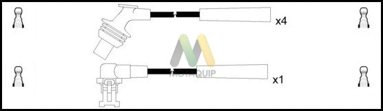 Ignition Cable Kit (LDRL1481)