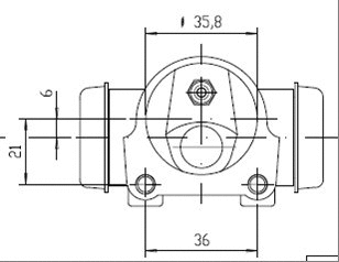 Wheel Brake Cylinder (VWC680)