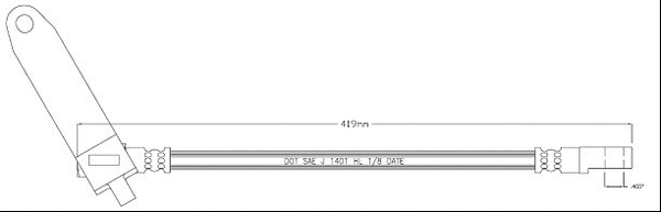 Brake Hose (VBH1226)