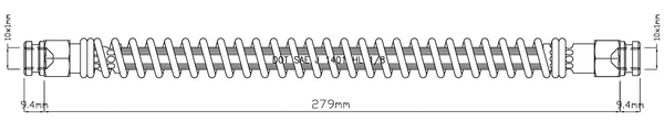 Brake Hose (VBJ615)