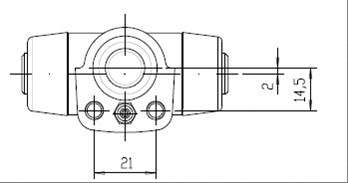 Wheel Brake Cylinder (VWC524)