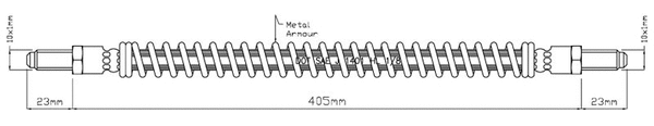 Brake Hose (VBH273)