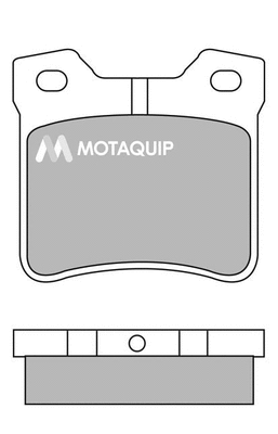 Brake Pad Set, disc brake (LVXL984)