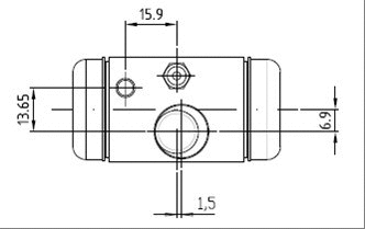 Wheel Brake Cylinder (VWC758)
