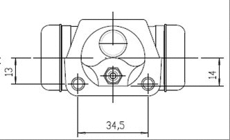 Wheel Brake Cylinder (VWC620)