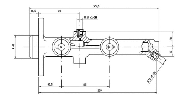 Brake Master Cylinder (VMC125)