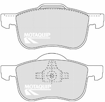 Brake Pad Set, disc brake (LVXL1326)