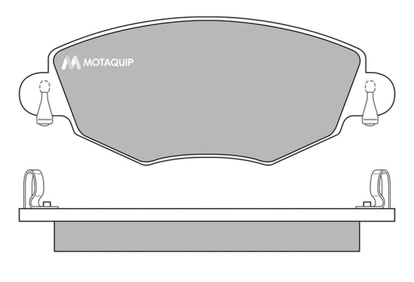Brake Pad Set, disc brake (LVXL650)