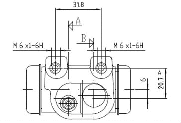 Wheel Brake Cylinder (VWC666)