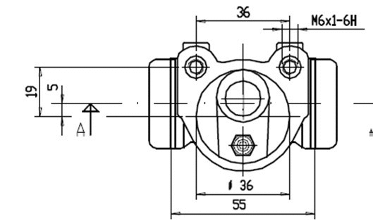 Wheel Brake Cylinder (VWC414)