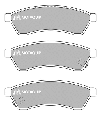 Brake Pad Set, disc brake (LVXL1694)