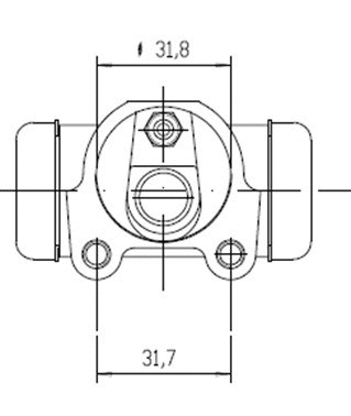 Wheel Brake Cylinder (VWC412)