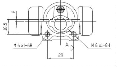 Wheel Brake Cylinder (VWC691)