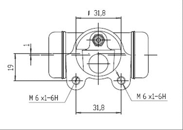 Wheel Brake Cylinder (VWC683)
