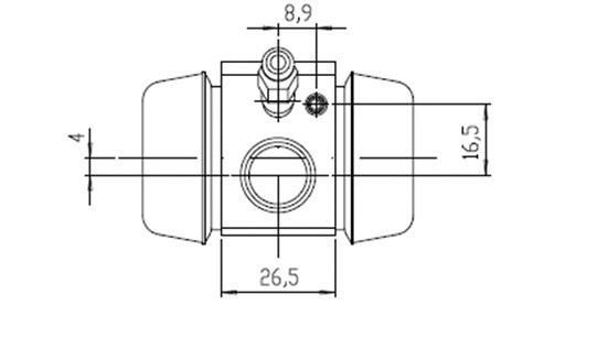 Wheel Brake Cylinder (VWC340)