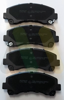 Brake Pad Set, disc brake (LVXL1861)