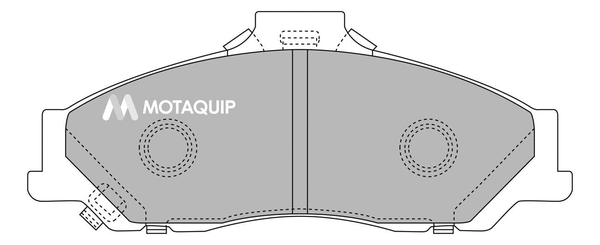 Brake Pad Set, disc brake (LVXL508)