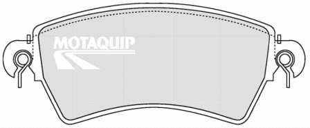 Brake Pad Set, disc brake (LVXL1242)