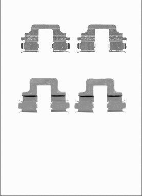 Accessory Kit, disc brake pad (LVMK1092)