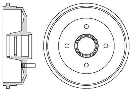 Brake Drum (VBD668)