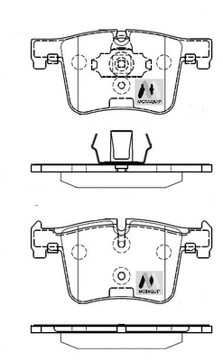 Brake Pad Set, disc brake (LVXL1730)