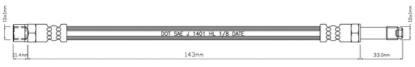 Brake Hose (VBJ253)
