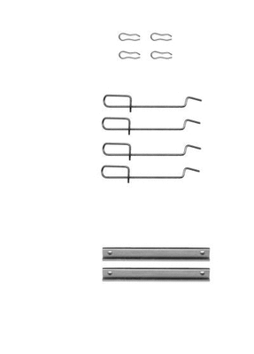 Accessory Kit, disc brake pad (VMK676)