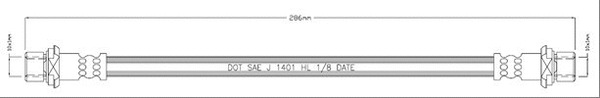 Brake Hose (VBJ178)